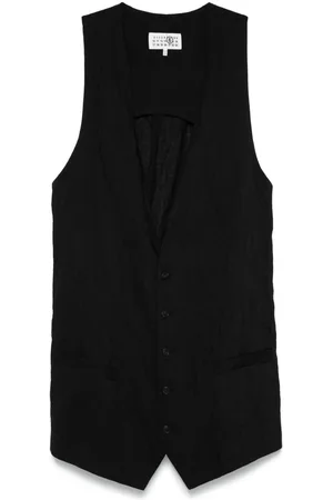 Maison Margiela Vest med dyb halsudskæring