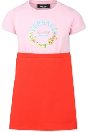 VERSACE Kjole med logotryk
