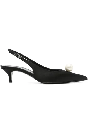 MAGDA BUTRYM 50 mm pumps med perledetalje
