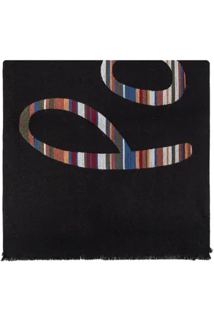 Paul Smith Tørklæde i jacquard med logo