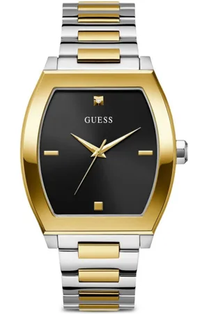 Guess 42 mm ur i genanvendt stål