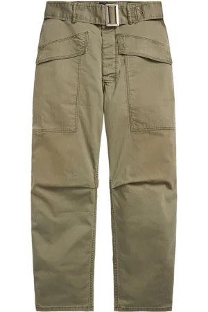 Ralph Lauren Sildebensmønstrede bukser i twill
