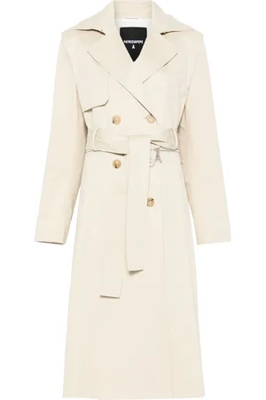 Patrizia Pepe Trenchcoat med lynlås