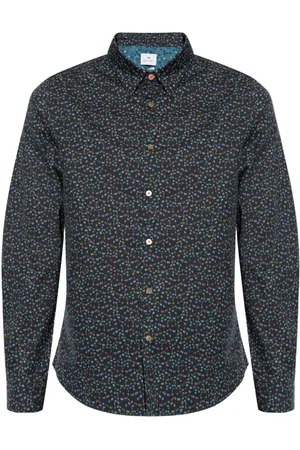 Paul Smith Oxalis skjorte med blomstret tryk