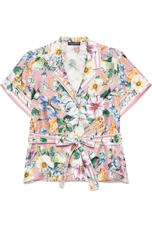 Dolce & Gabbana Skjorte med blomstertryk