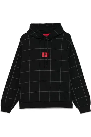 HUGO BOSS Ternet hættetrøje