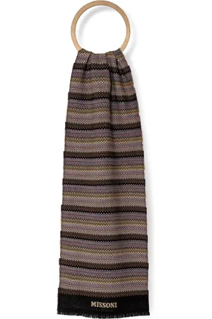 Missoni Tørklæde med zigzagmønster