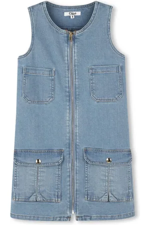 Chloé Kjole i denim