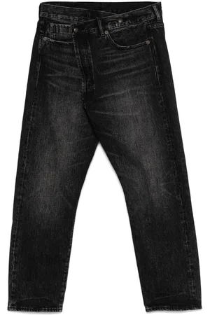 R13 Jeans med krydset front