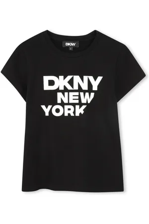 DKNY T-shirt med logotryk