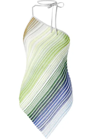 Missoni Stribet top med halterneck