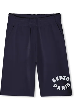 Kenzo Bermuda-shorts med logoapplikation
