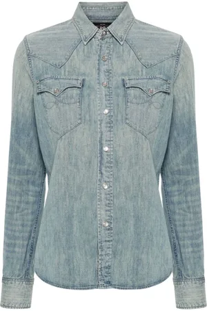 Ralph Lauren Denimskjorte i western-stil