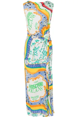 Moschino Mellemlang kjole med tryk