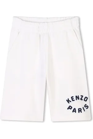 Kenzo Bermuda-shorts med logoapplikation