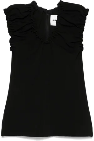 Jil Sander Bluse med samledetalje