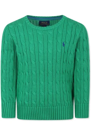 Ralph Lauren Kabelstrikket sweater