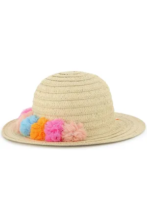 Billieblush Solhat med pompon-udsmykning