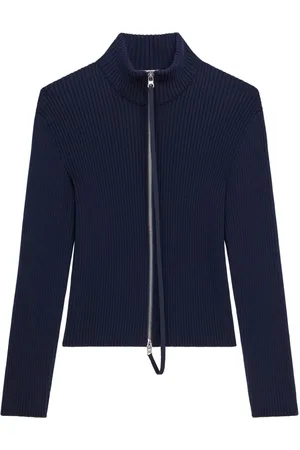 Courrèges Strikket cardigan med lynlås