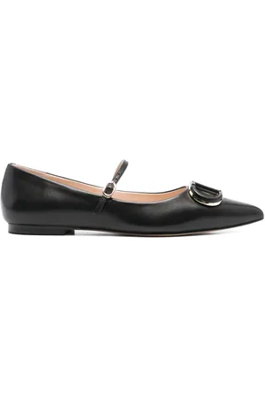 Twin-Set Oval T ballerinaer