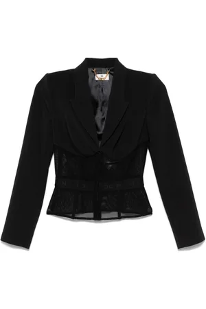 Elisabetta Franchi Blazer i tyl med paneler