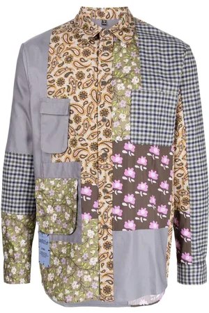 Alexander McQueen Patchwork-skjorte