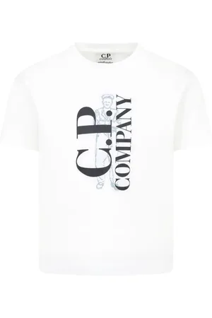 C.P. Company T-shirt med logotryk