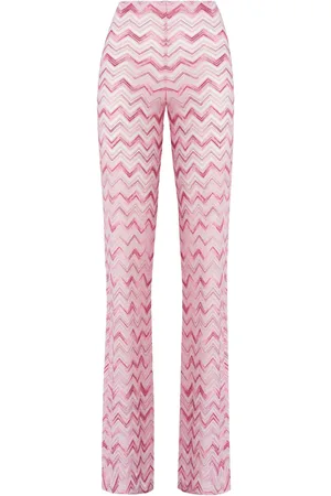 Missoni Bukser med svaj og zigzag-mønster