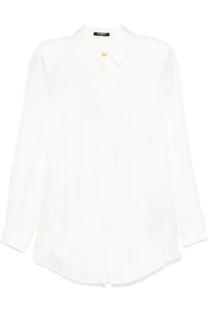 Balmain Skjorte med jacquard-mønster