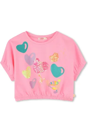 Billieblush T-shirt med pailletudsmykning