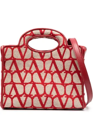 VALENTINO GARAVANI Mini Le Troisième tote med udskæringsdetalje