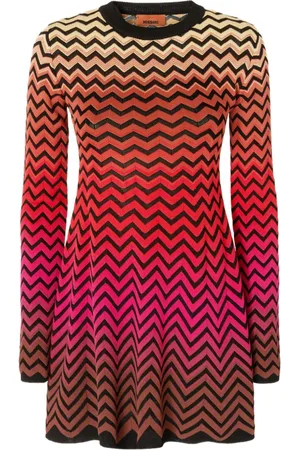 Missoni Mini-kjole med zigzag-mønster