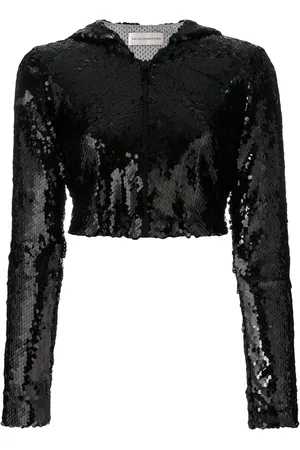 FAITH CONNEXION Cropped sequinned jacket