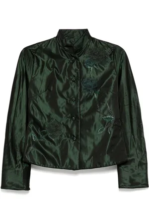 SHIATZY CHEN Libre Collection jakke i bomuld med kinakrave