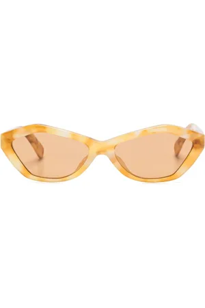Linda Farrow X Jacquemus cat eye-solbriller