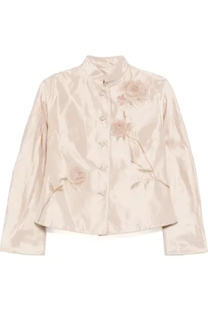 SHIATZY CHEN Libre Collection jakke i bomuld med kinakrave