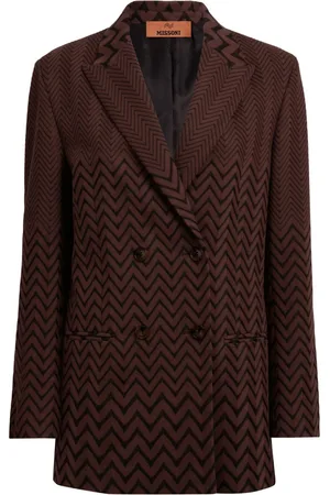 Missoni Blazer med zigzagmønster