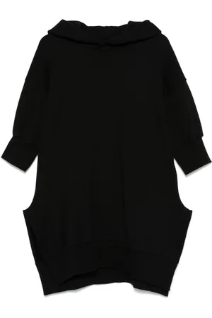 YOHJI YAMAMOTO Kortærmet hættetrøje