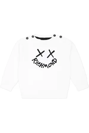 John Richmond Sweatshirt med logotryk