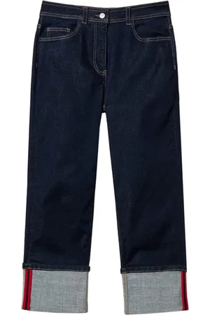 Twin-Set Cropped jeans med folder