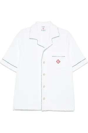 Casablanca Skjorte i frotté med præget monogram