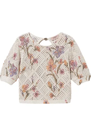 Twin-Set Sweater med blomstertryk