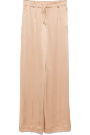 Alberta Ferretti Satinbukser