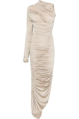 MUGLER Lang asymmetrisk kjole