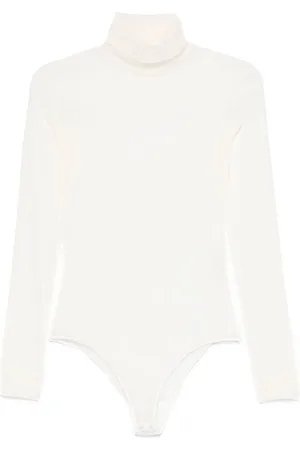 Maison Margiela Semi-gennemsigtig bodysuit