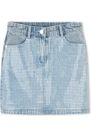 DKNY Kort pailletudsmykket nederdel