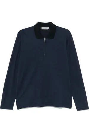 CANALI Polo i jersey