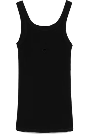Baserange Tanktop med hjerter