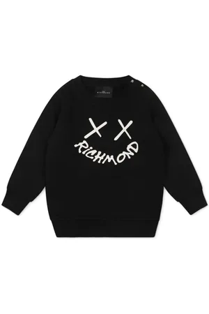 John Richmond Sweatshirt med logotryk