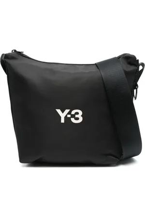 Y-3 X adidas messenger-taske med logotryk